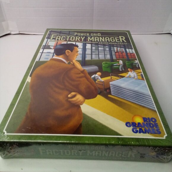 Power Grid Factory Manager Friedemann Friese Board Game Rio Grande Games - Picture 1 of 9